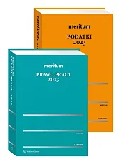 PAKIET: Meritum Podatki 2023 + Meritum Prawo pracy 2023 [PRZEDSPRZEDAŻ]